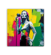 Whispers of Nature Minimalist Abstract Wrapped Canvas